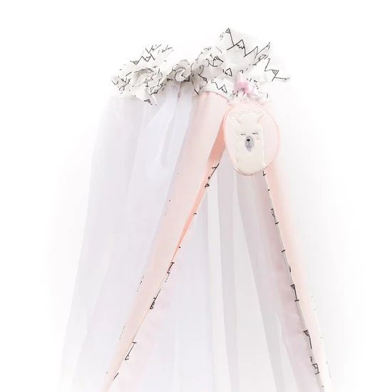 Lamamour voile de lit    Rose        de               Nougatine