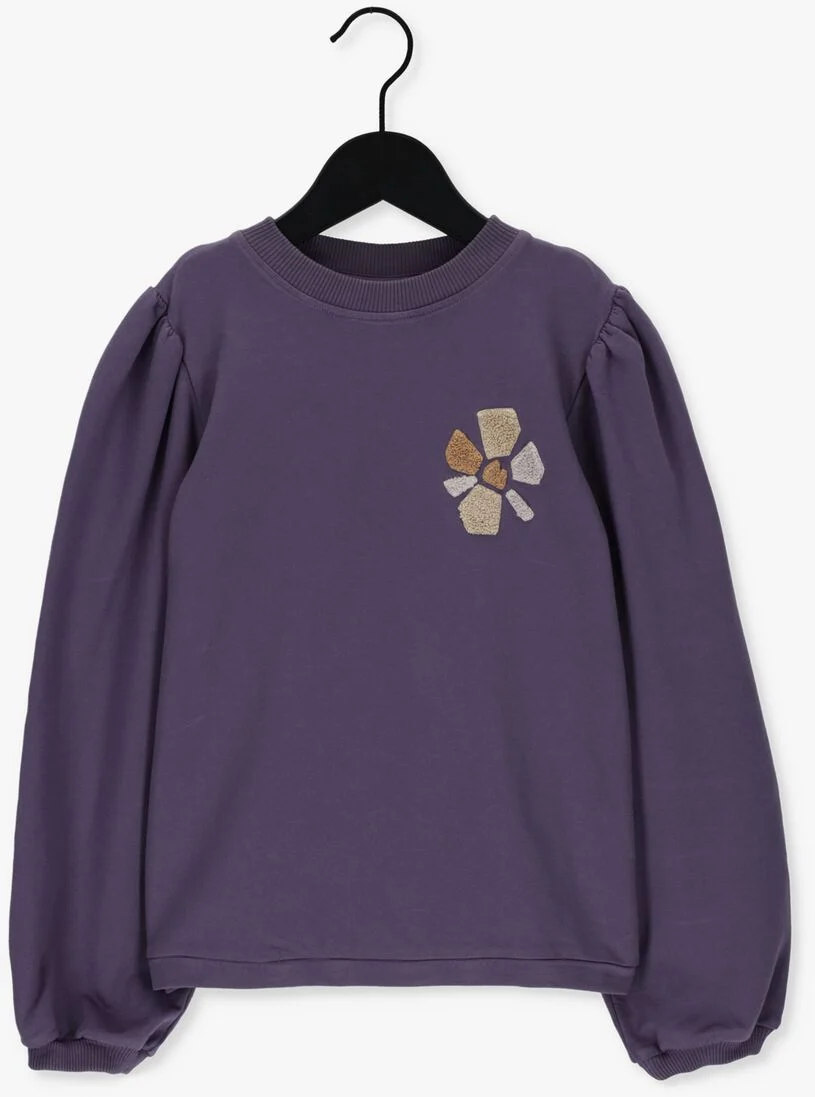 BLOSSOM KIDS paarse blossom kids trui amelie
