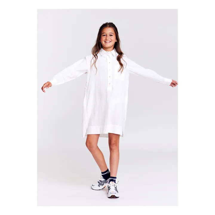 AO76 Robe Hedy Dobby | Blanc