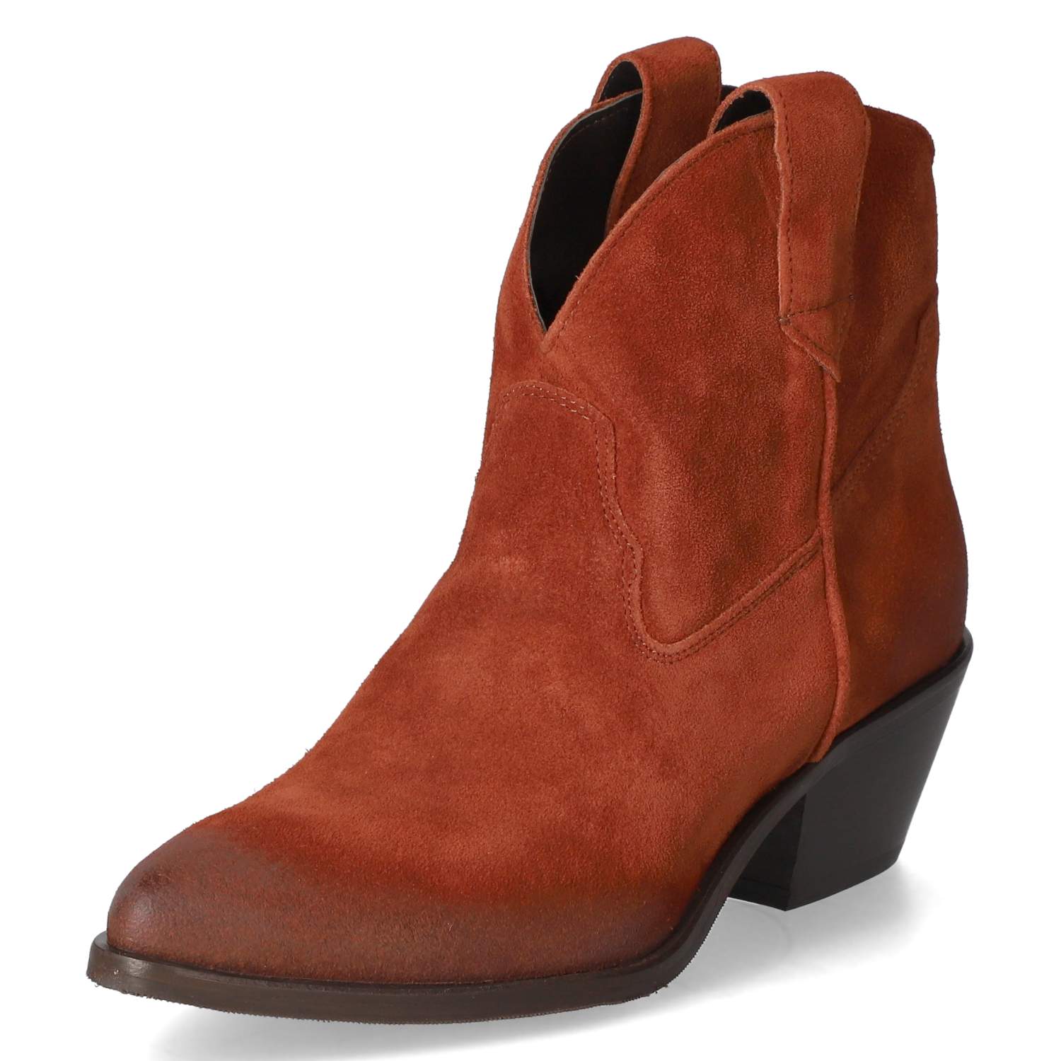 LAZAMANI Westernstiefelette  - rust