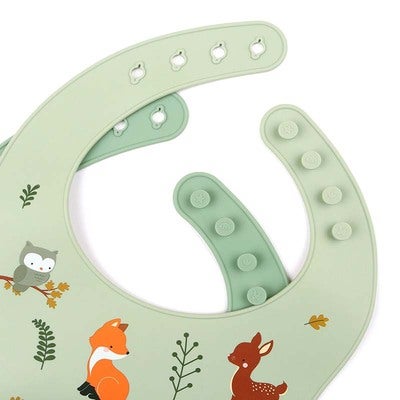 A Little Lovely Company Silikonsmekke 2-Pack, Skogsvenner