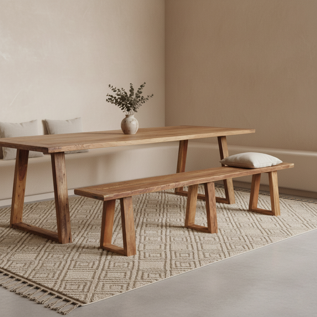 Bankje Rustic 220cm