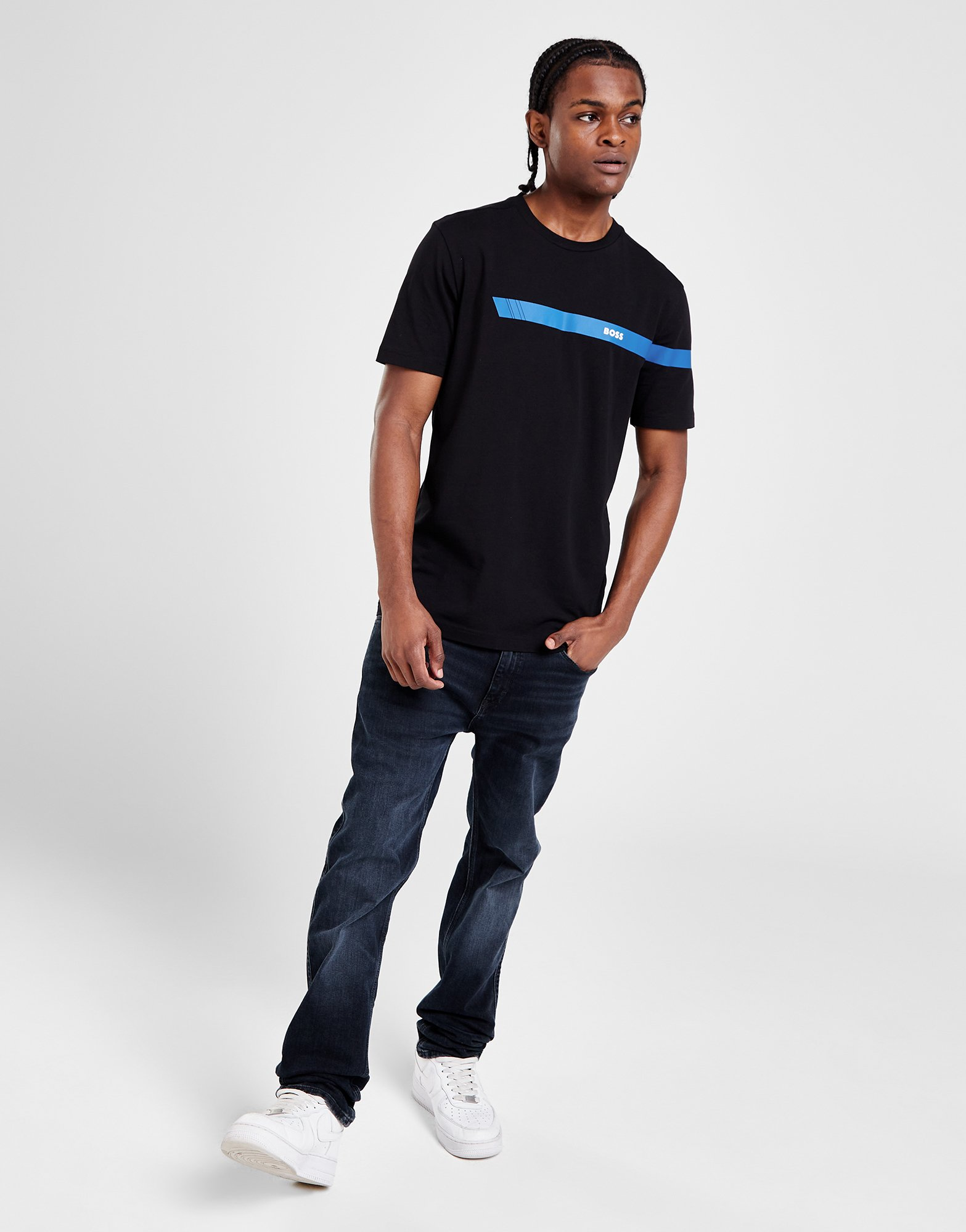 BOSS T-shirt Stripe Homme