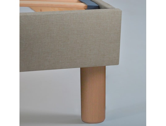 NUIT DE COTON - Sommier 140 x 190 Sommier en kit lino | beige | 140x190 cm