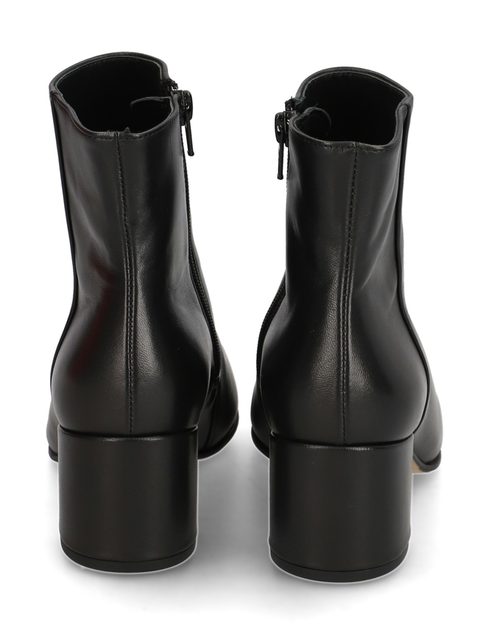 Glattleder Stiefelette