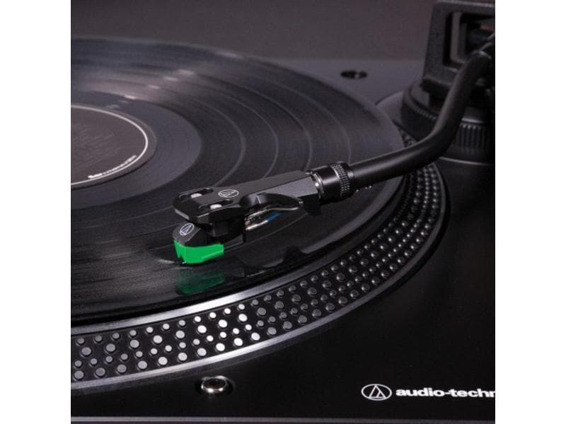 Audio-Technica Plattenspieler AT-LP120X USB Schwarz Direktangetriebener Plattenspieler (Analog & USB)