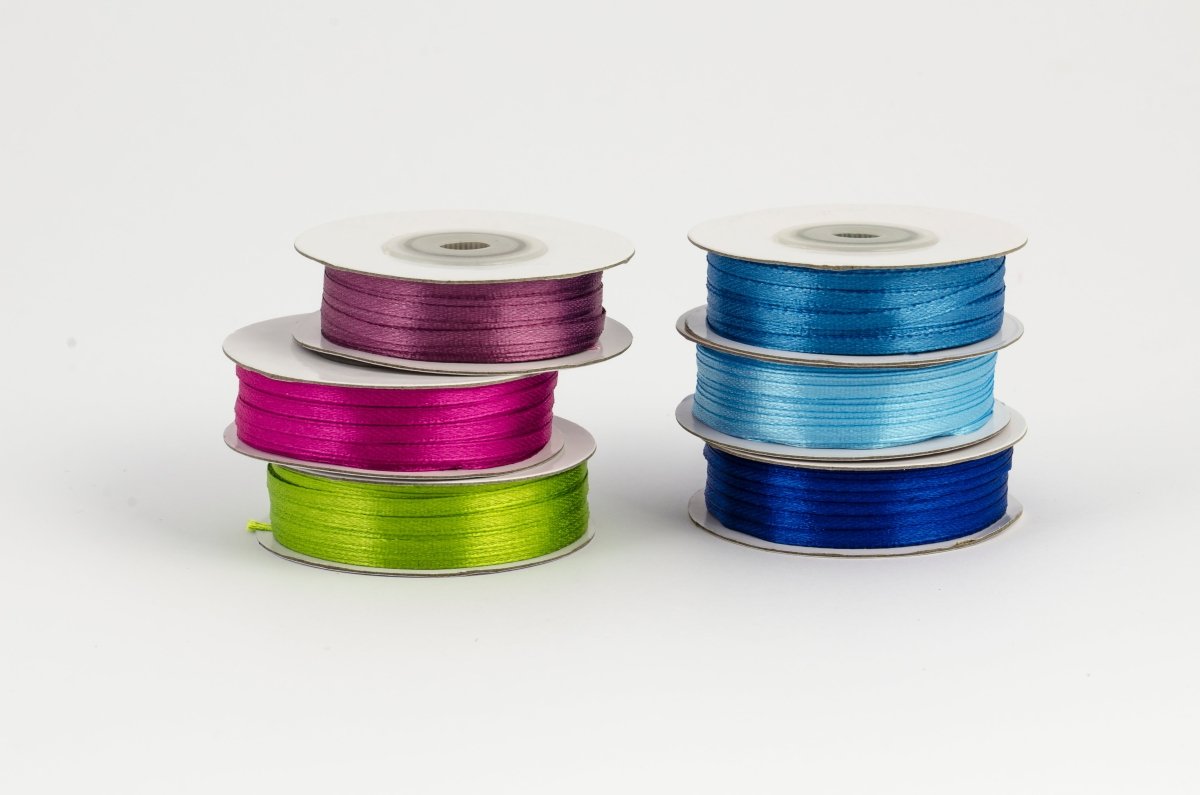 Blauwe Lint 3Mm Glans 50m