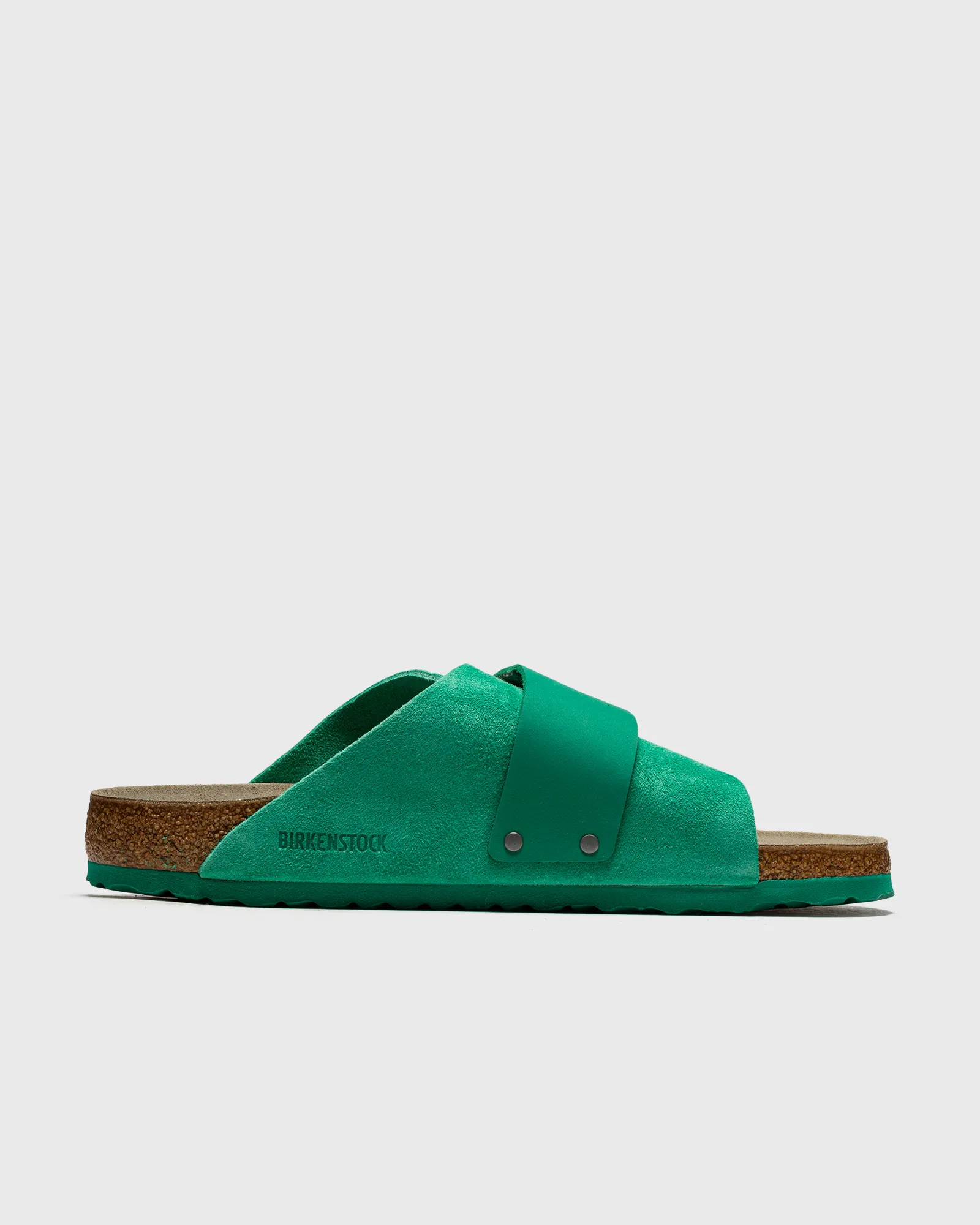 Birkenstock Kyoto VL Soft Suede & Nubuck Bold Green