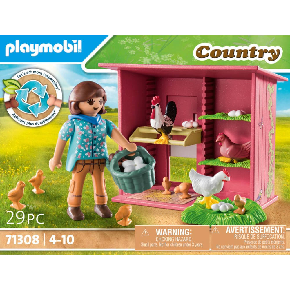 PLAYMOBIL Country kippenhok 71308