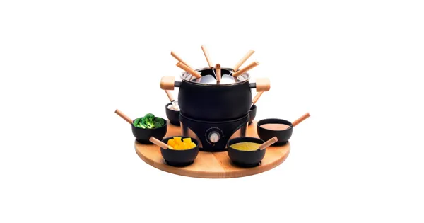 Nouvel Fleischfondue Elektro Set Mia