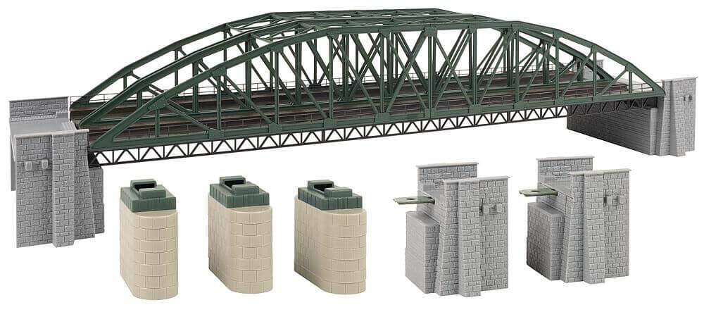 FALLER H0 Bogenbrücke, 2-gleisig