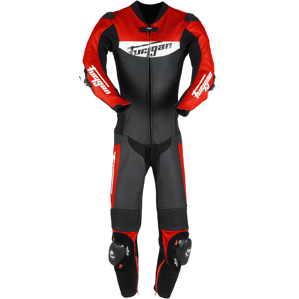 Furygan - Combinaison Enfant Junior Evo Noir / Rouge / Blanc
