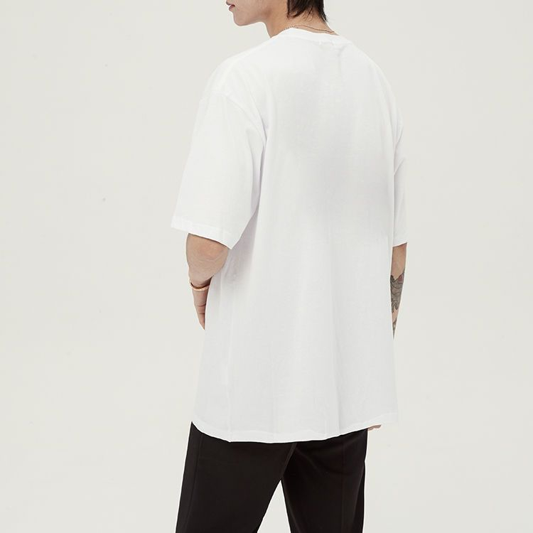 DragonRoad - Effen T-shirt met elleboogmouwen