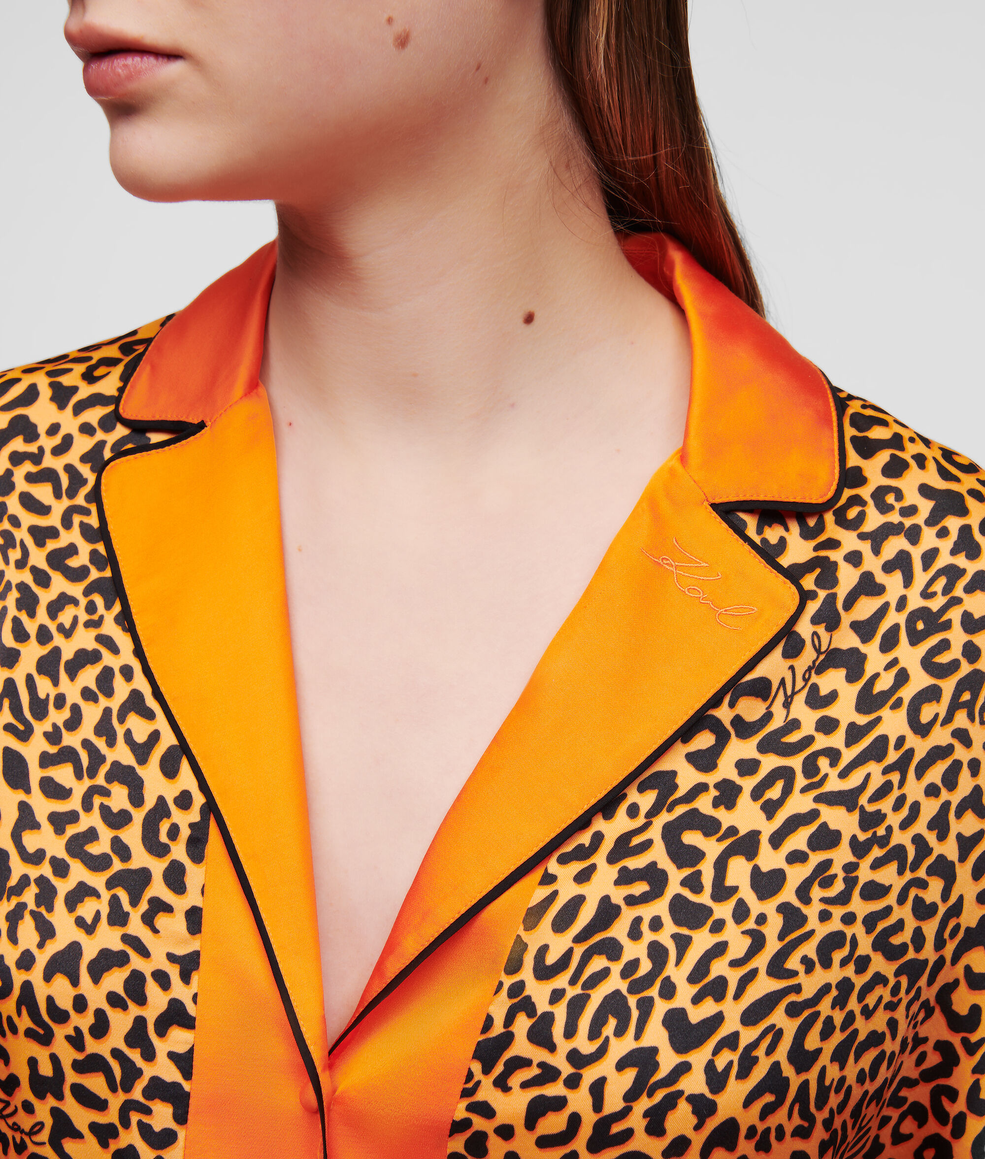 CHEMISE ESPRIT PYJAMA IMPRIMÉ LÉOPARD