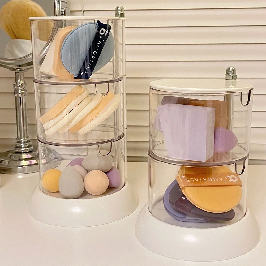 Intimo - Transparante plastic bureau-organizer (verschillende designs)