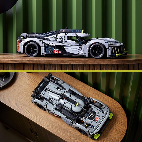 LEGO® Technic PEUGEOT 9X8 24H Le Mans Hybrid Hypercar 42156