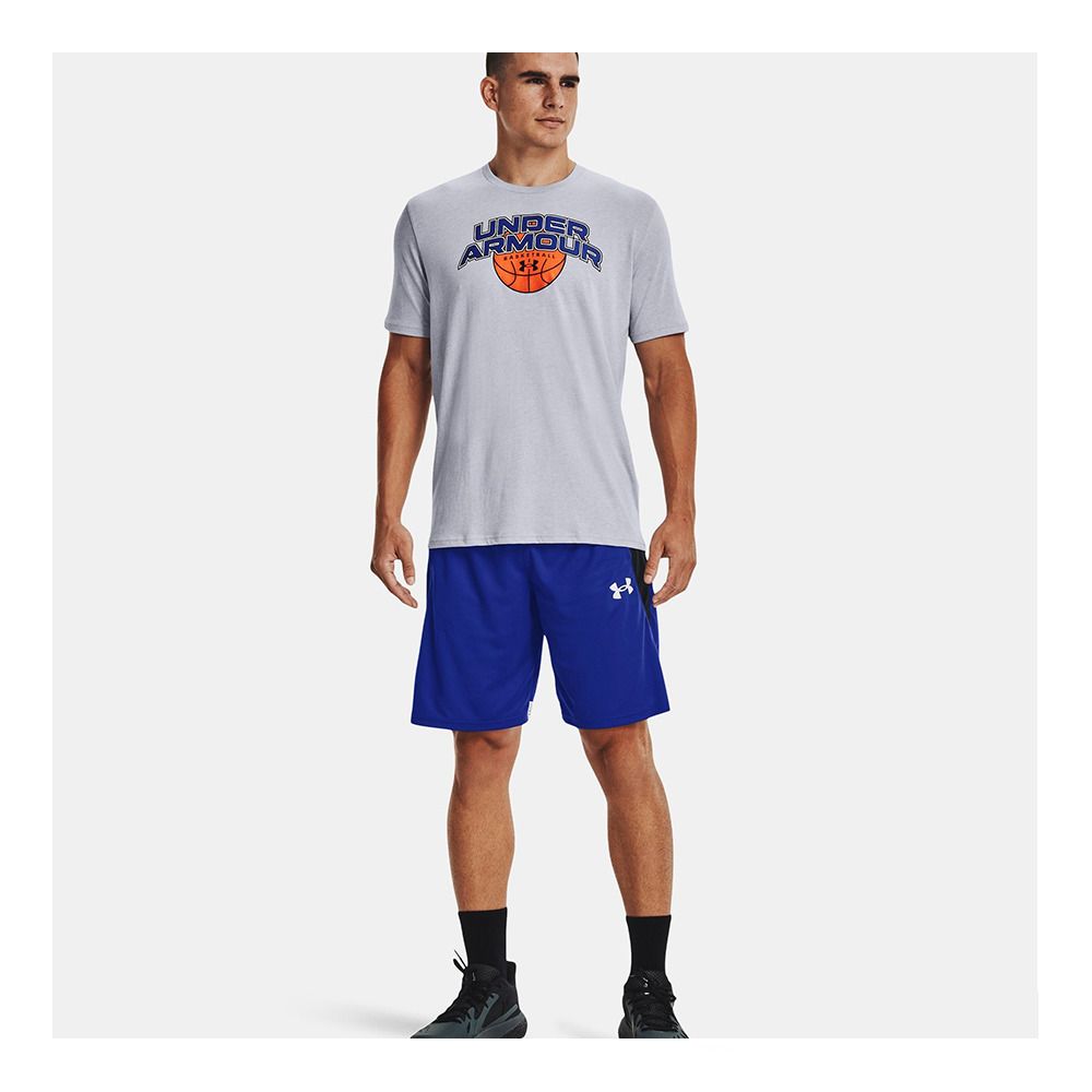 Under Armour BASELINE 10'' - Short Homme blue