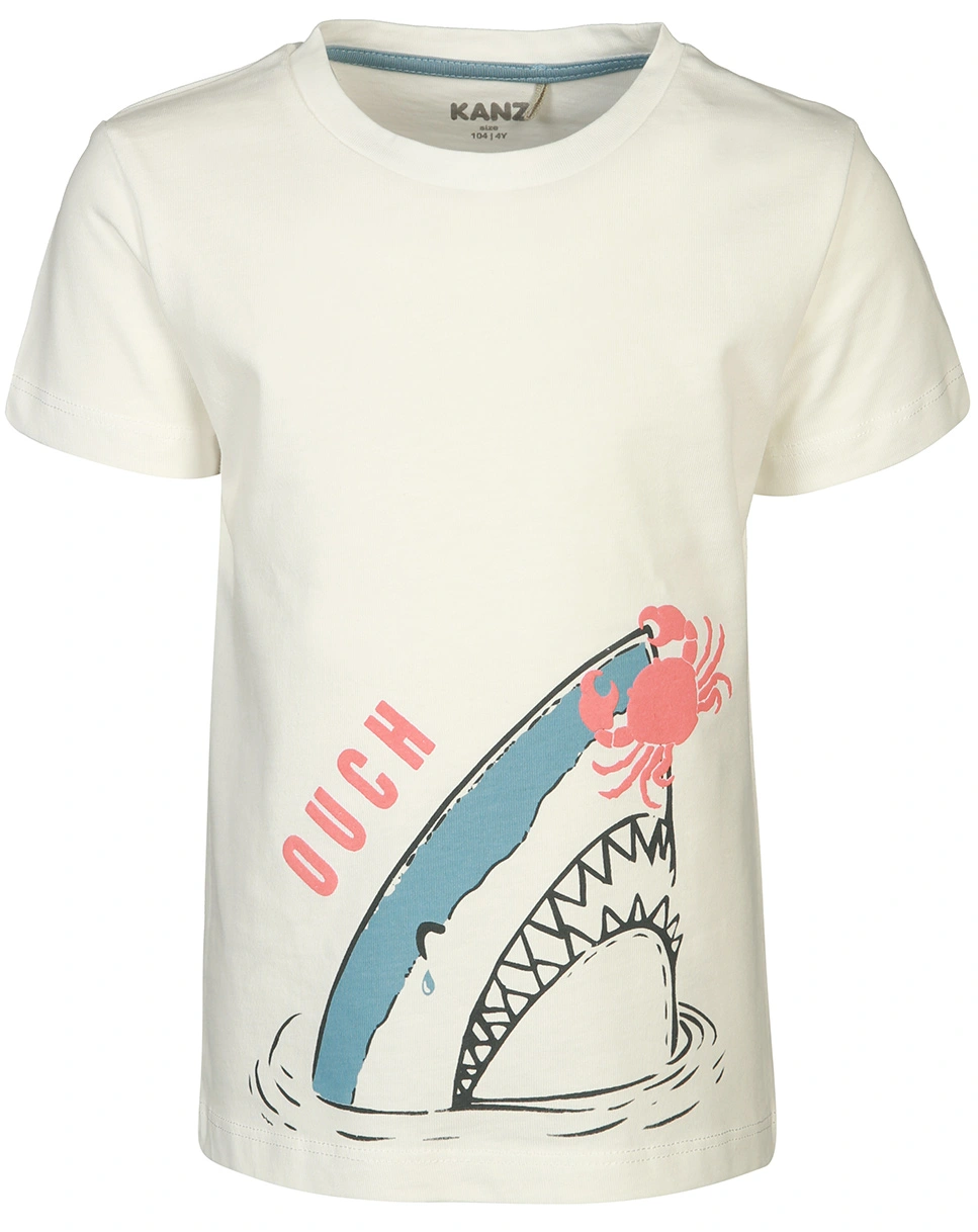 T-Shirt SHARK in star white