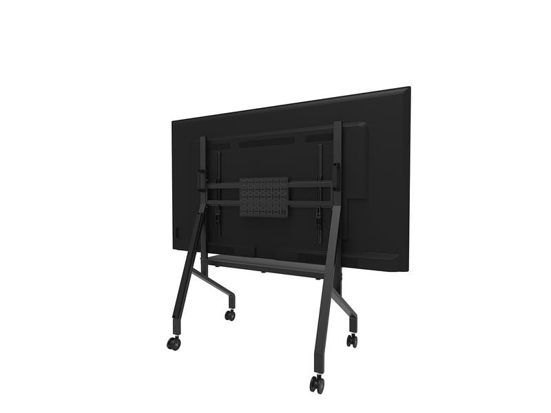 NEOMOUNTS TV-Trolley FL50-525BL1 Schwarz Mobiler Bodenständer für 55-86
