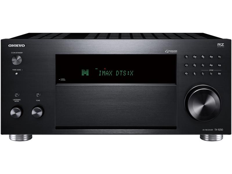 Onkyo AV-Receiver TX-RZ50 Schwarz 8K Ultra HD Verstärker mit grosser Anzahl Streamingmöglichkeiten