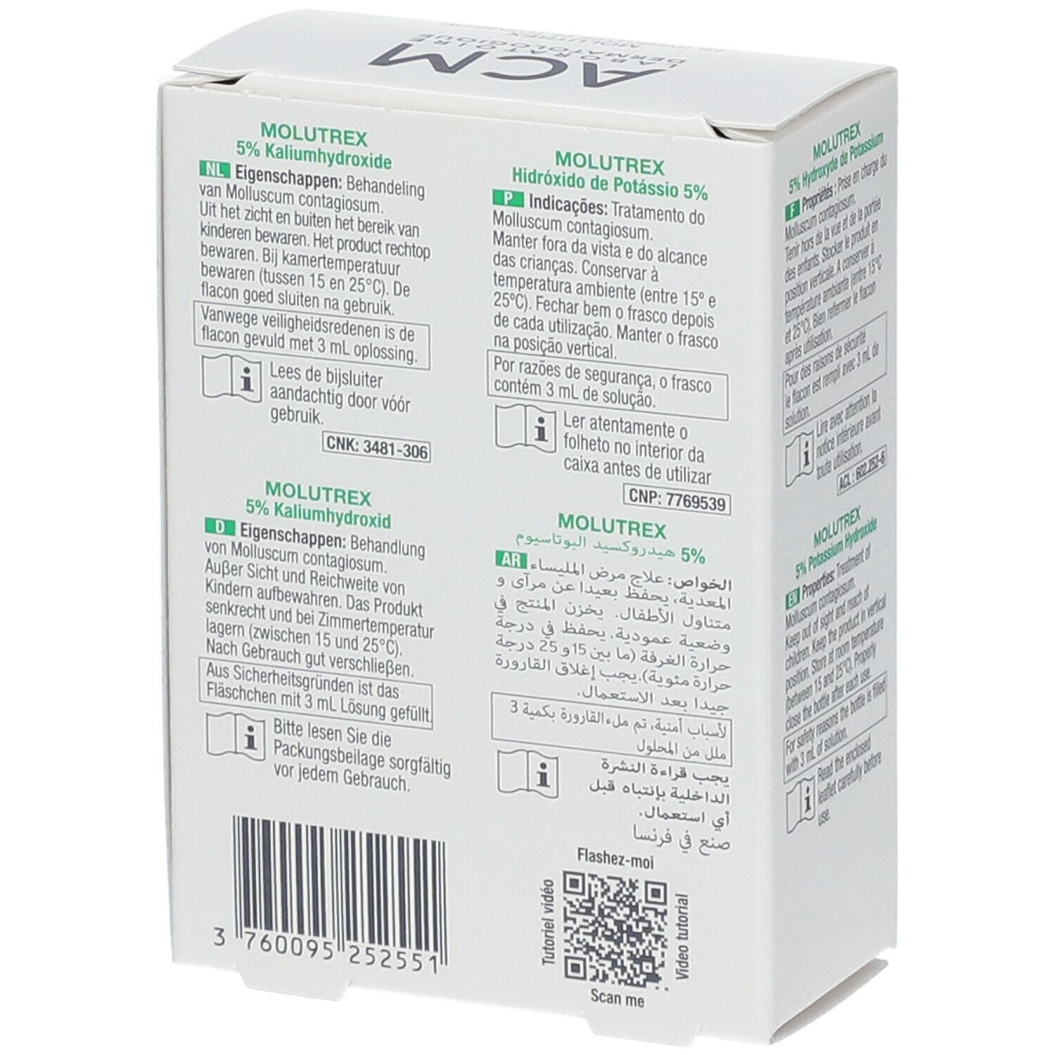 ACM Molutrex 5% Kaliumhydroxid 3 ml