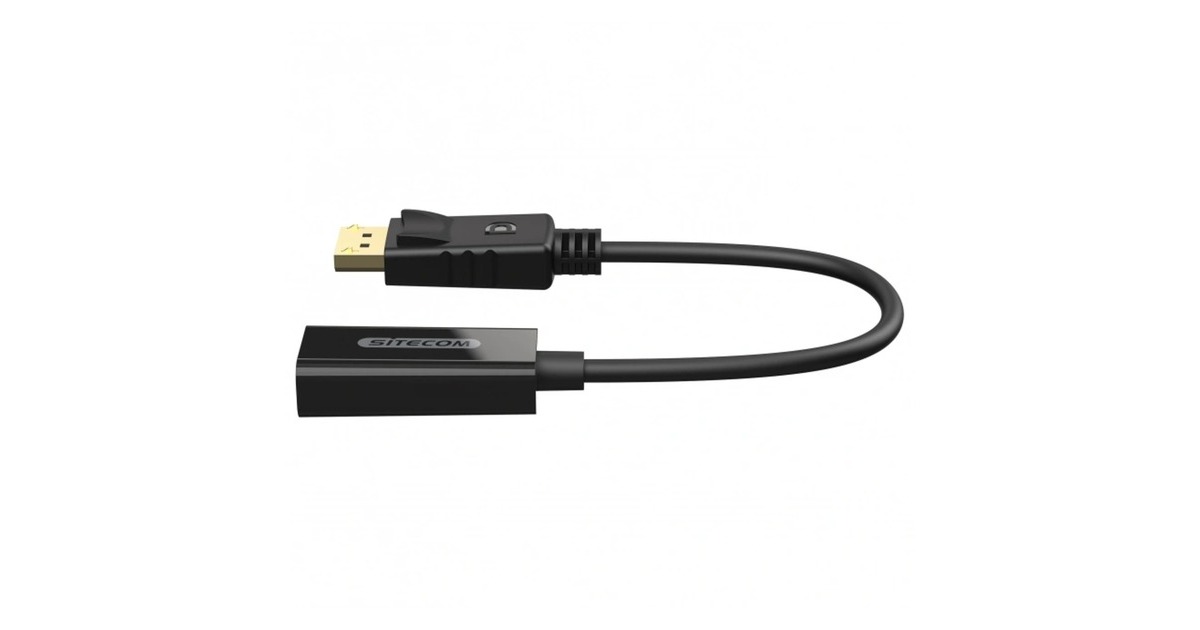 SitecomDisplayPort naar HDMI Adapter  (Zwart)