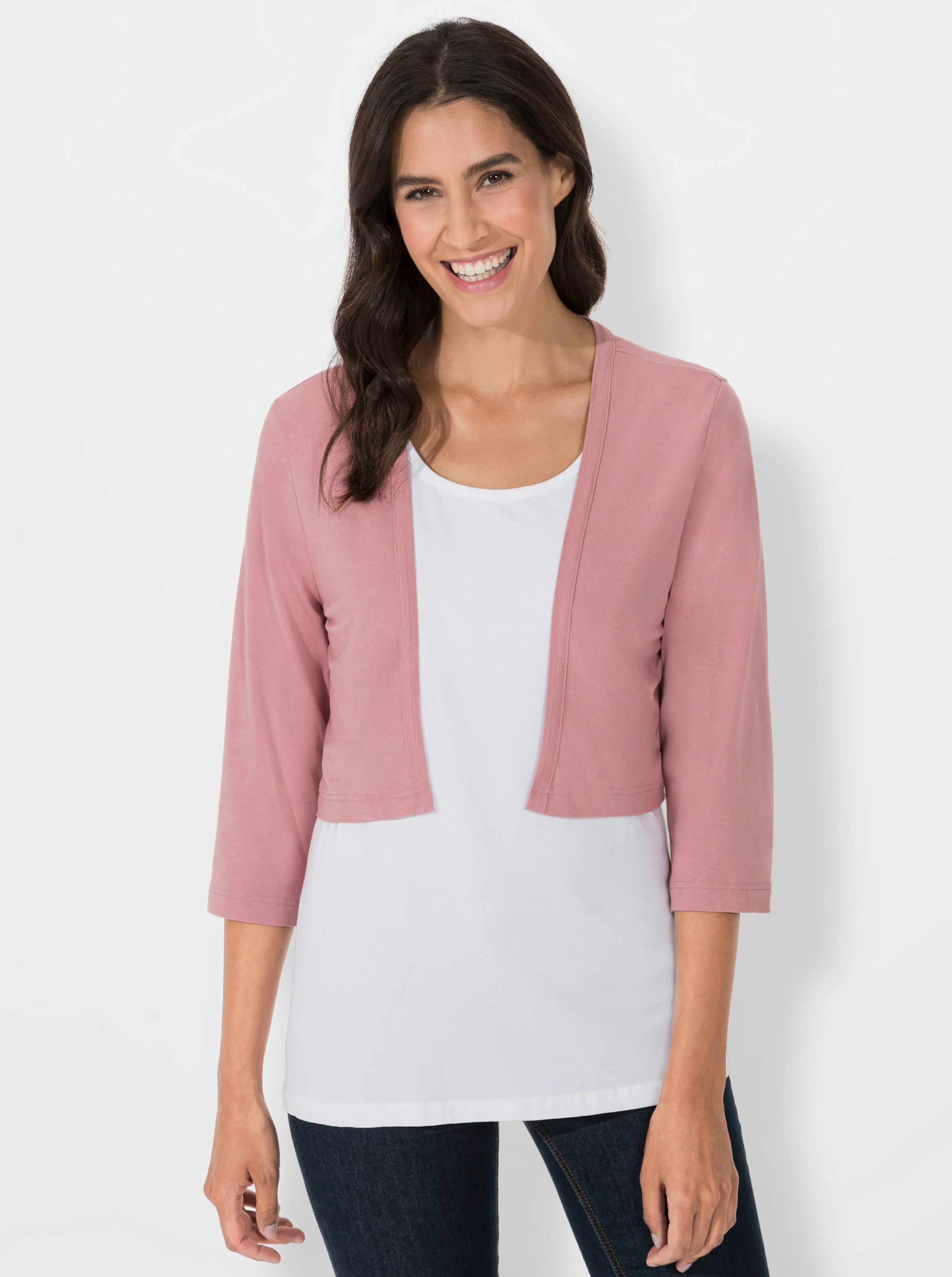 Shirtjacke in Viskose-Qualität