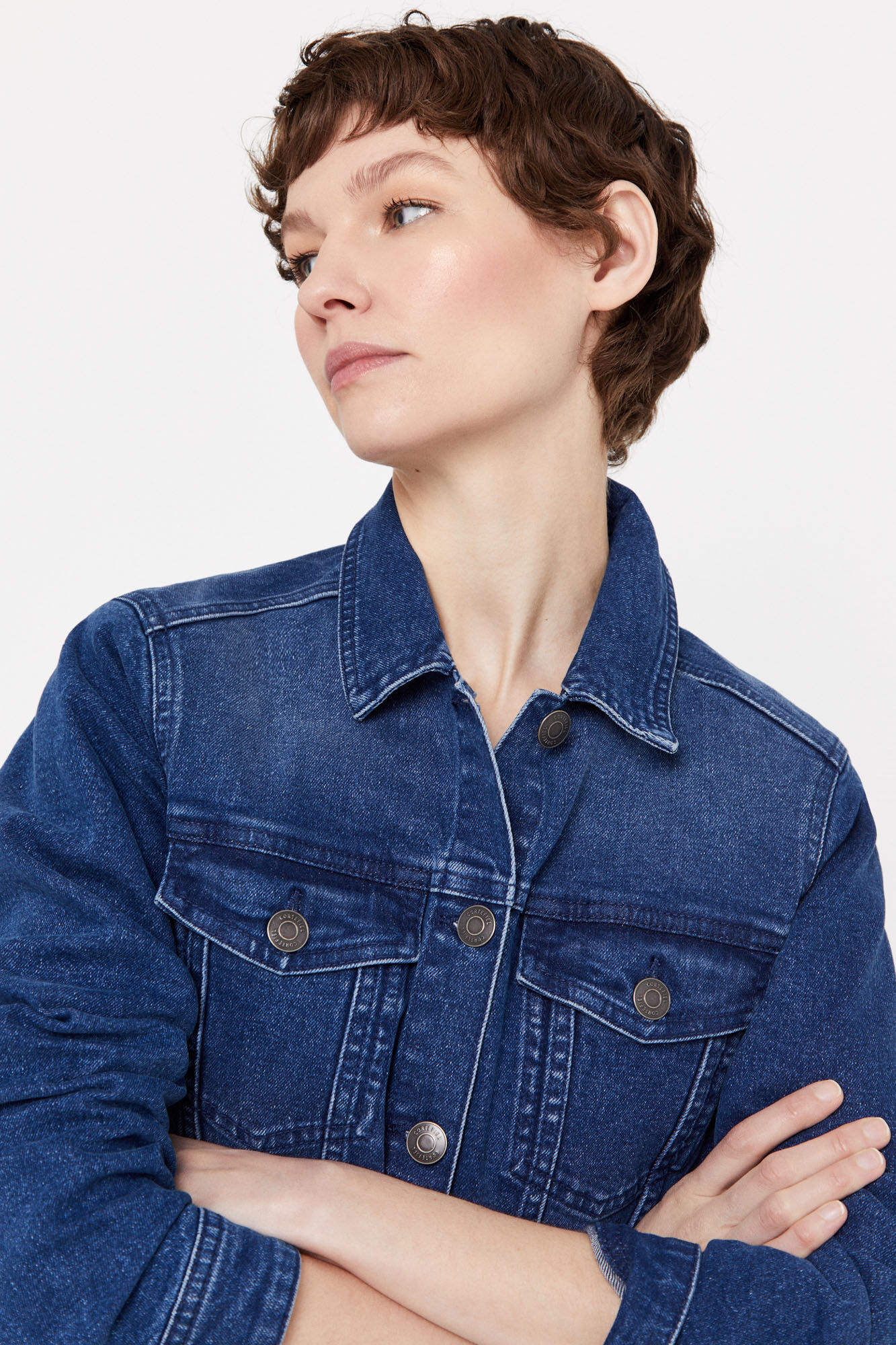 Jaqueta jeans - Azul