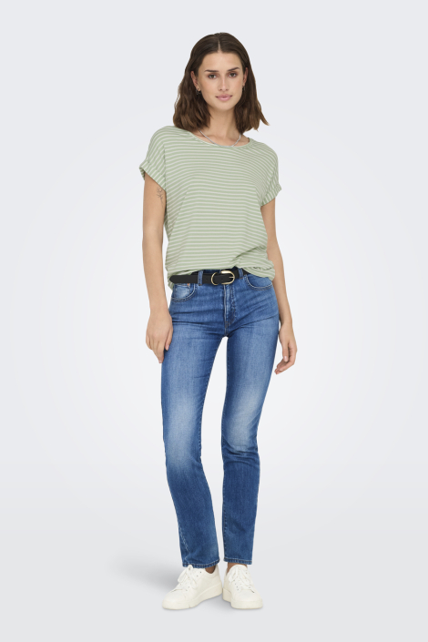 Only groene dames t-shirt