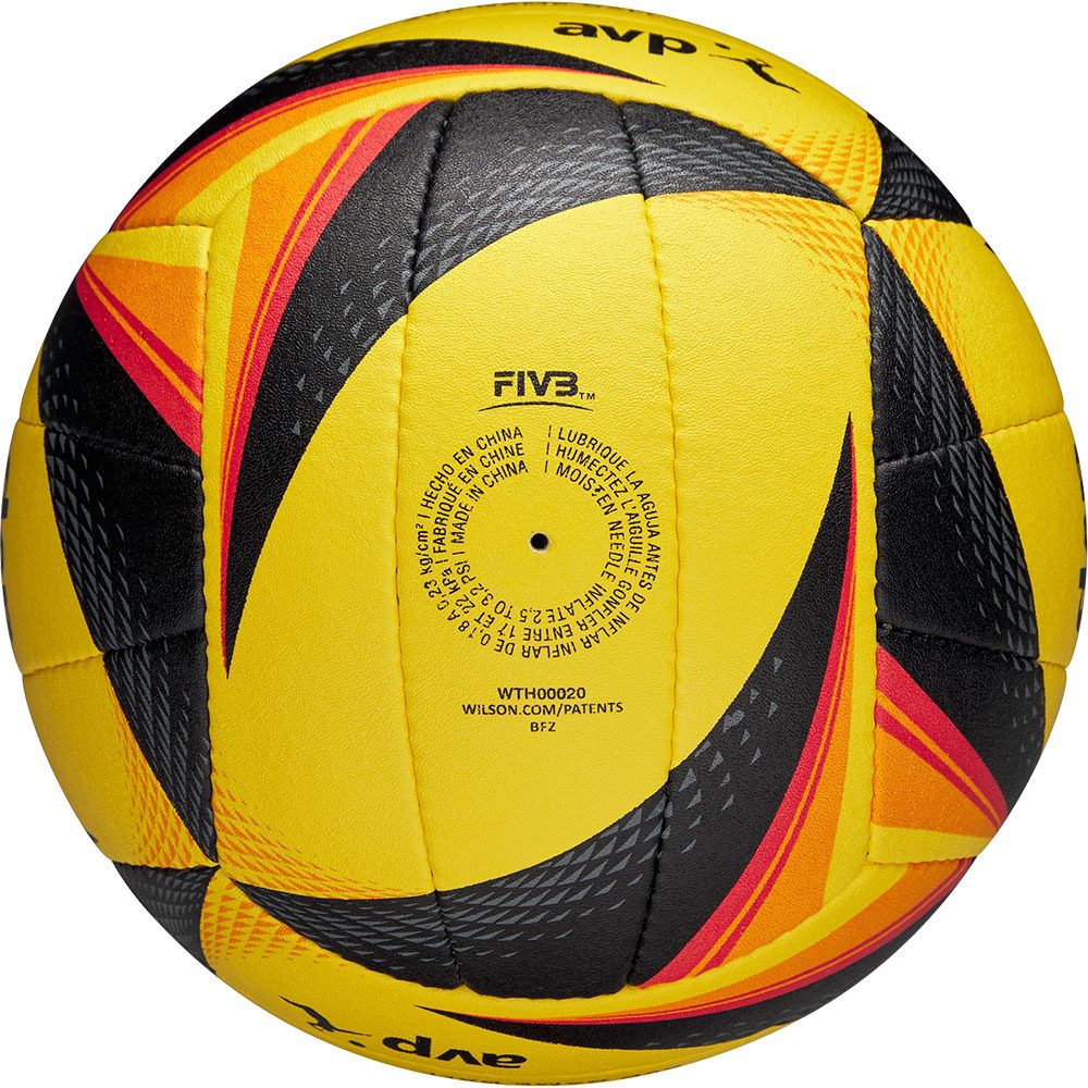 Wilson AVP OPTX Official Game Beachvolleyball gelb