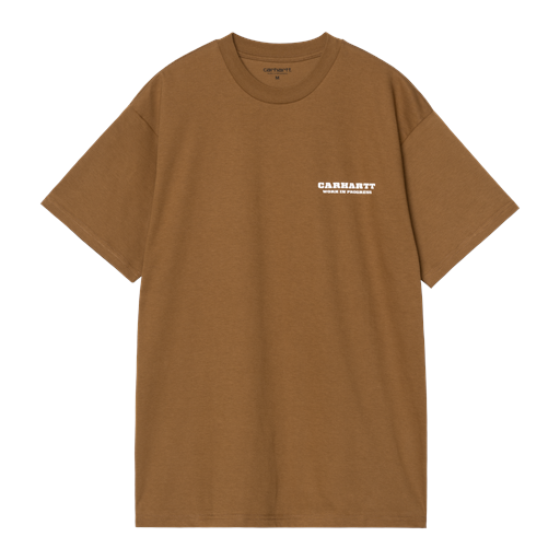 Carhartt WIP Runaway T-shirt, Hamilton Brown/White, XXL