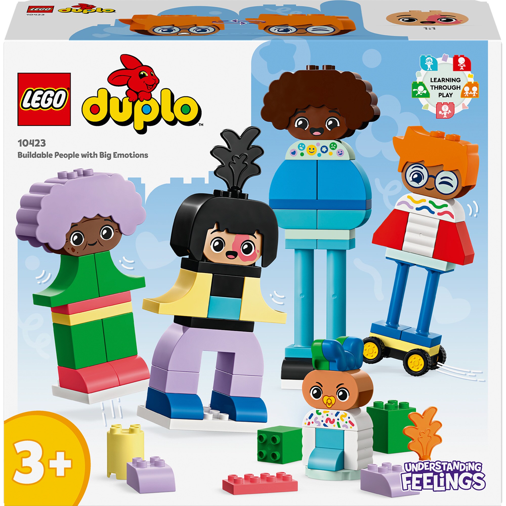 LEGO Konstruktionsspielzeug DUPLO Baubare Menschen mit großen Gefühlen