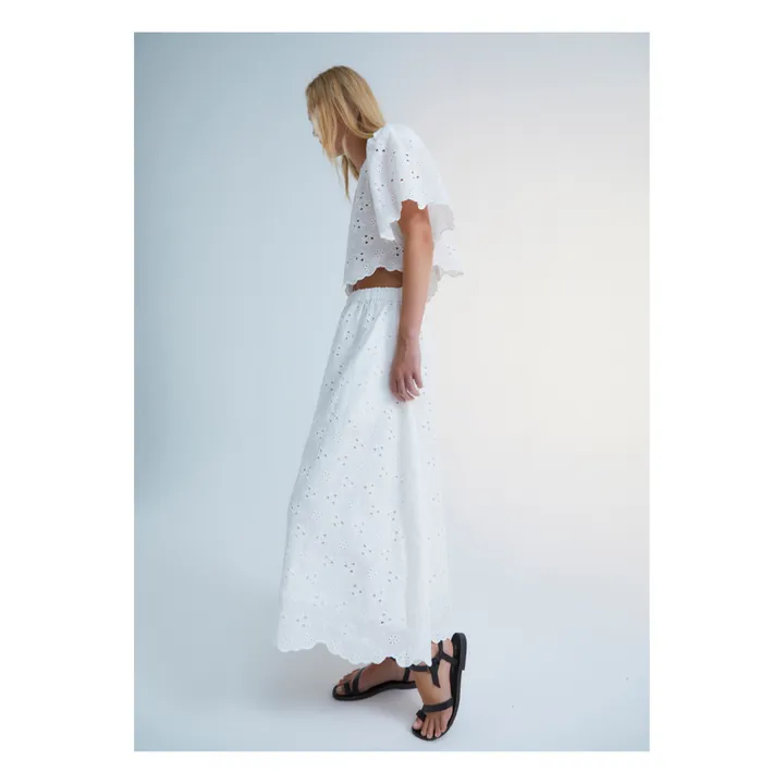 the new society Jupe Abbott - Collection Femme | Blanc