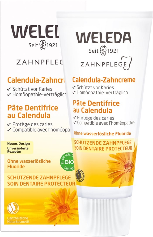 Weleda Zahncreme<br>75 ml, Tube, Calendula