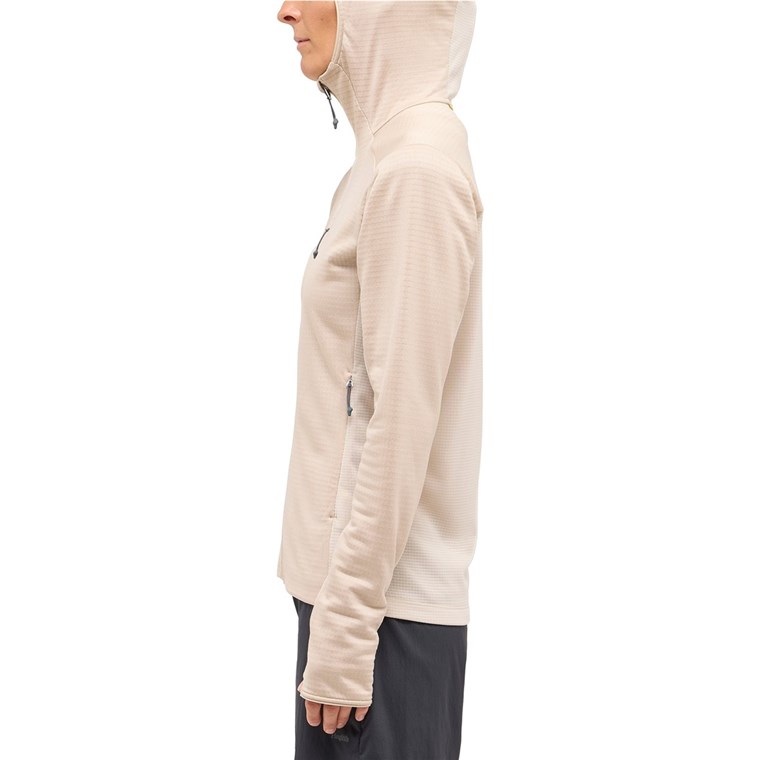 Haglöfs L.I.M Mid Fast II Hood Women Chalk Beige