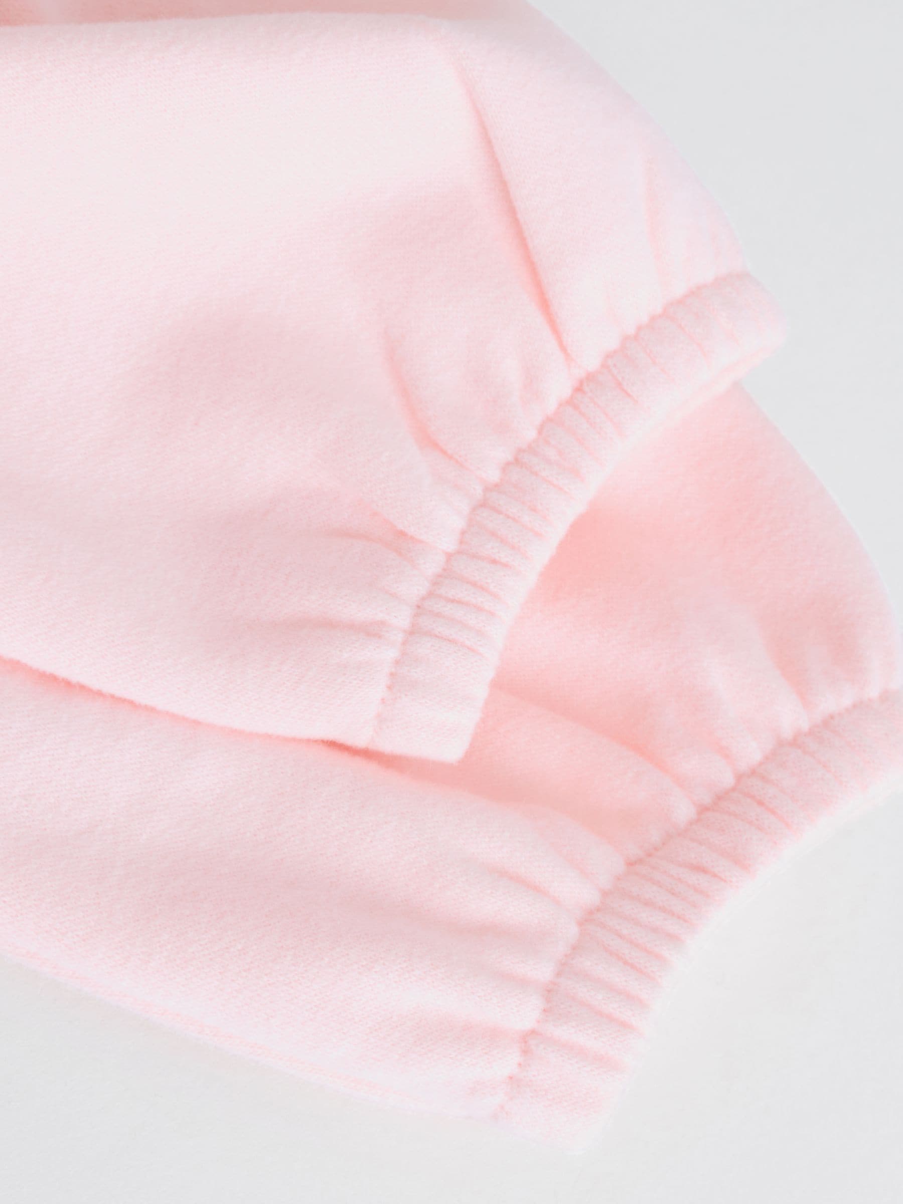 Roze/crèmekleurig met bloemenprint - Baby Strik Sweater en Leggings Set 2 Pieces (0mnd-2jr)