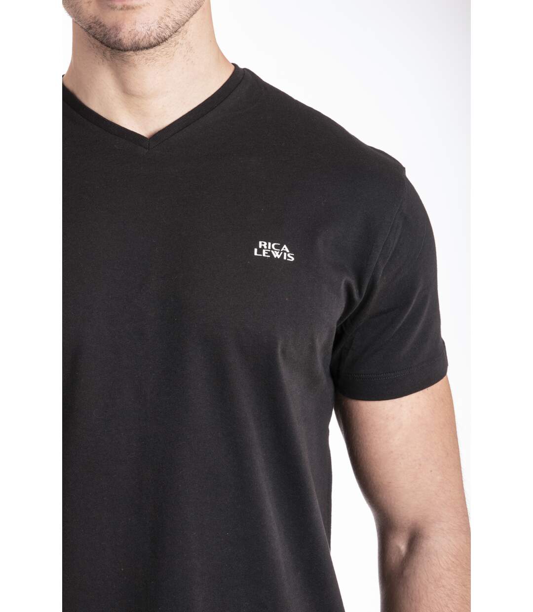 T-shirt coupe regular coton BORDO NOIR