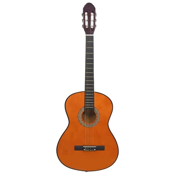 vidaXL Klassisk gitar nybegynnersett 12 deler 4/4 39