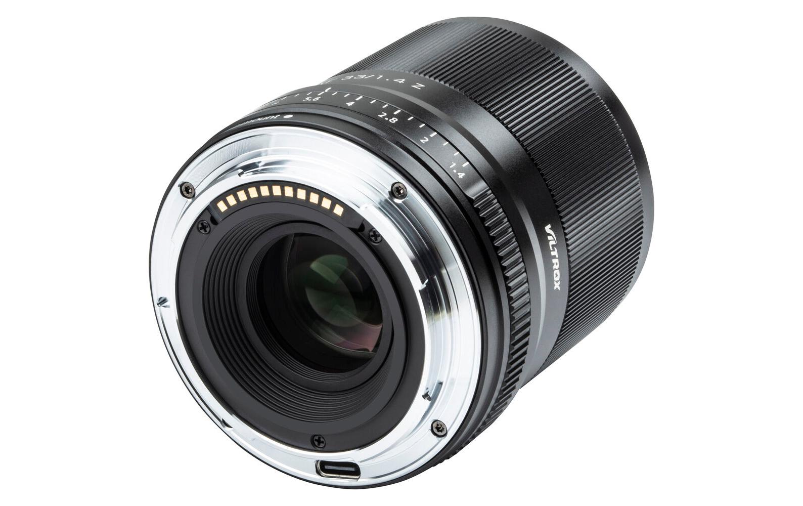 Festbrennweite AF 33mm F/1.4 – Nikon Z<br>Festbrennweitenobjektiv mit eine hohe Lichtstärke und STM-Autofokusmotor