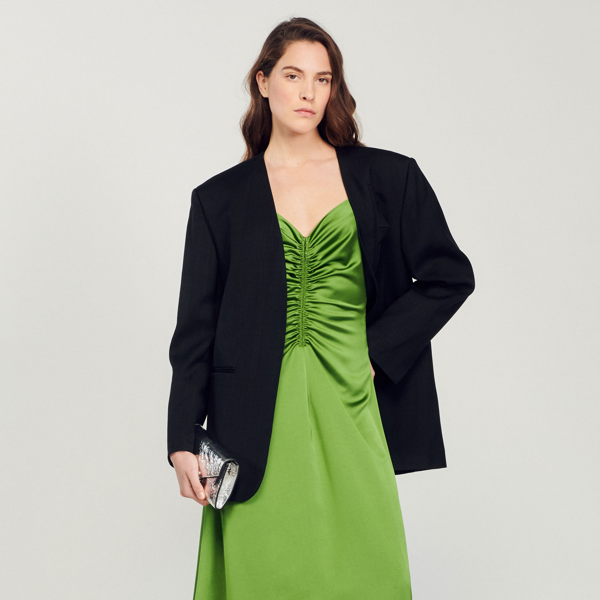 Robe longue fluide