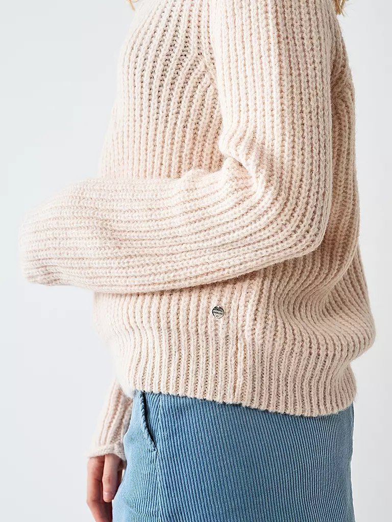 MARC CAIN Rollkragenpullover grau