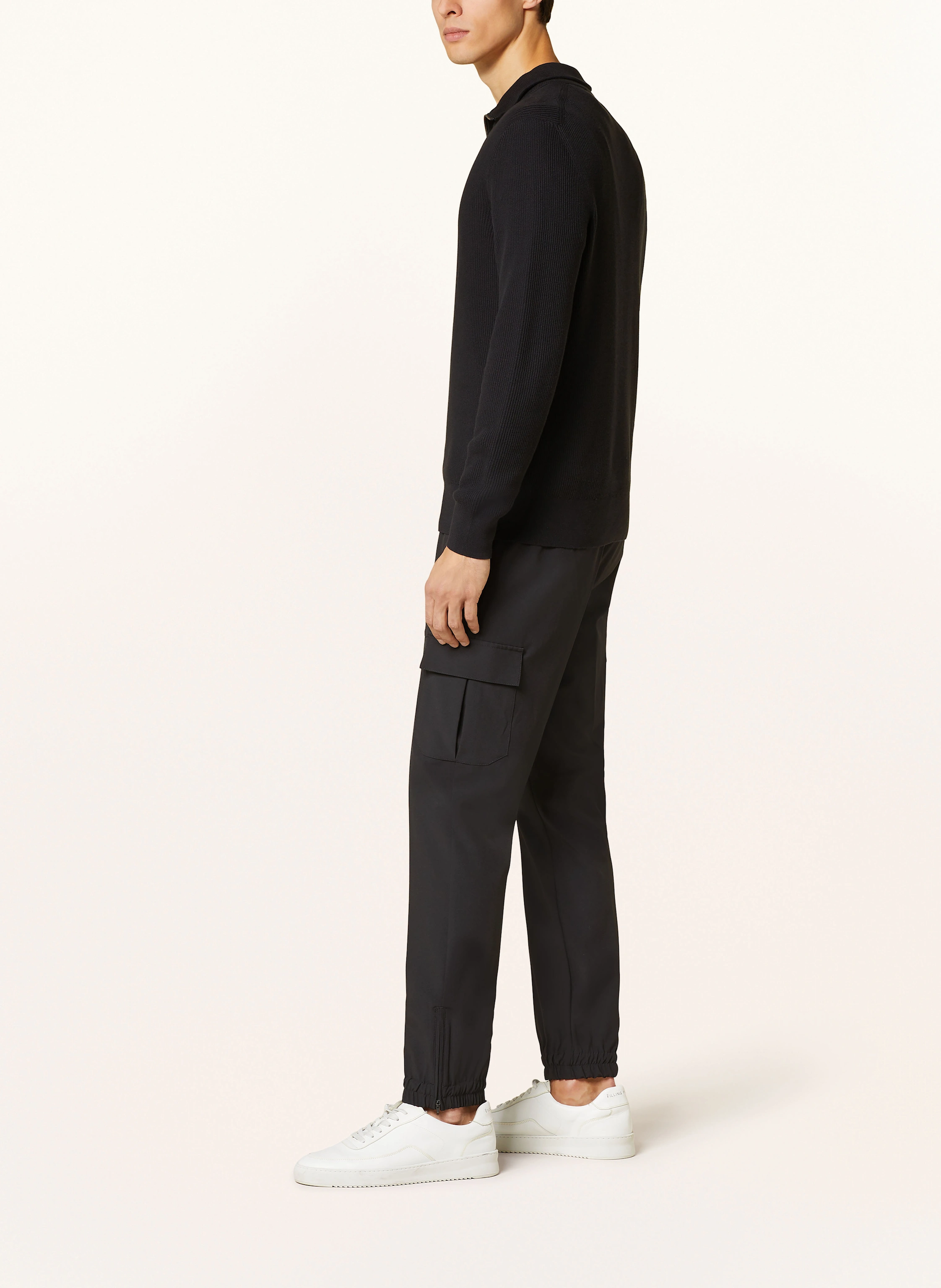 REISS Cargohose HOLD im Jogging-Stil Extra Slim Fit