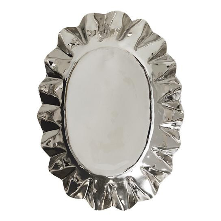 HKliving New Classics schaal Chrome