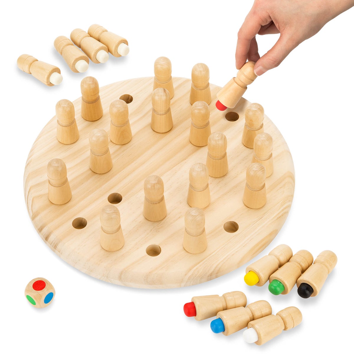 Toyfel Magnus Memory Schaakspel 30x30cm