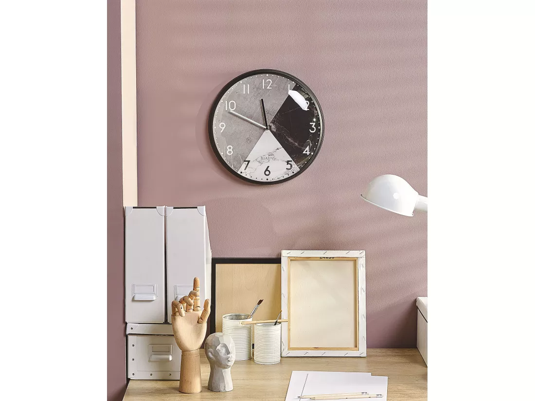 Horloge murale DAVOS 33 cm Gris