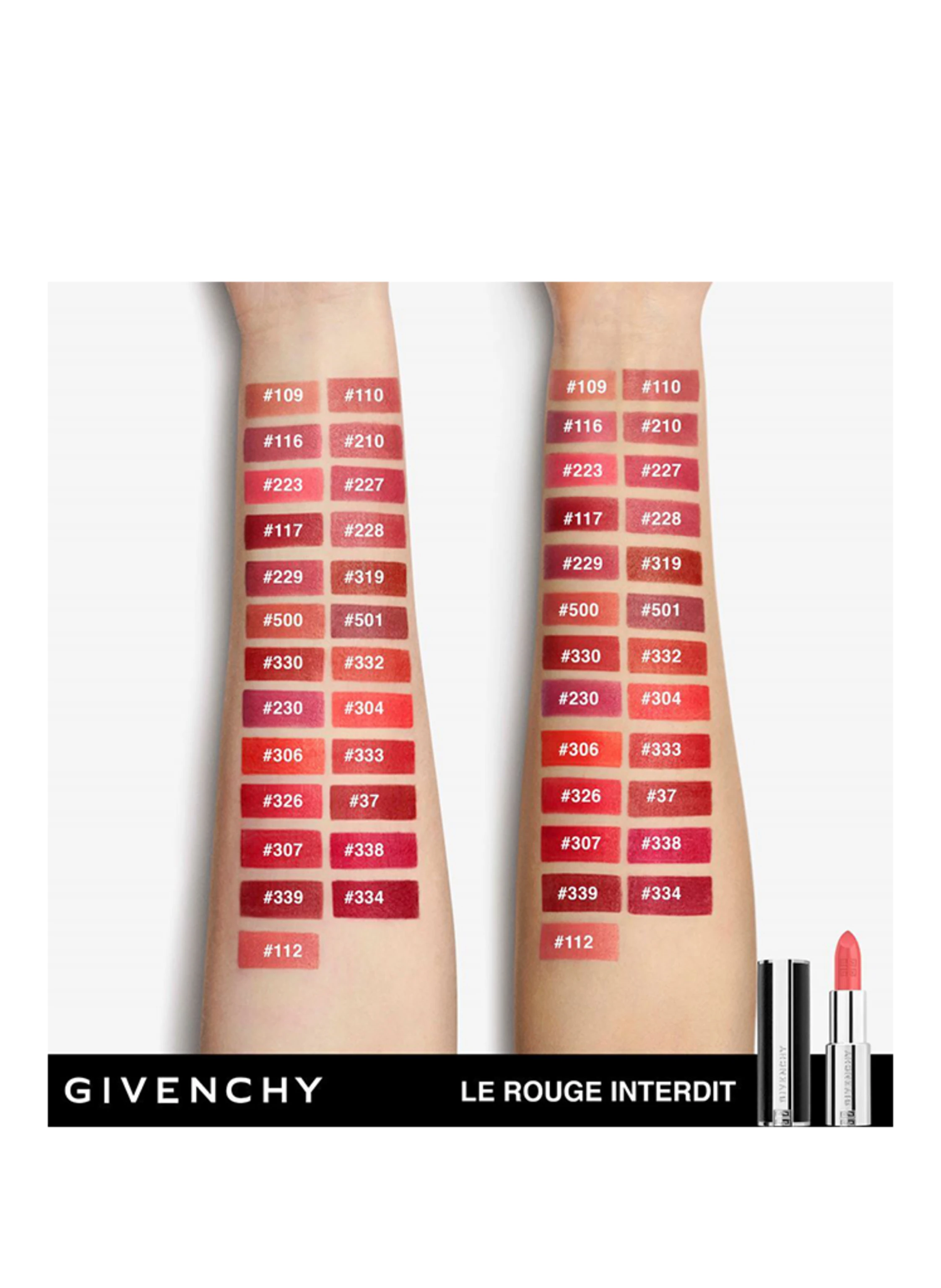 GIVENCHY BEAUTY LE ROUGE INTERDIT INTENSE SILK