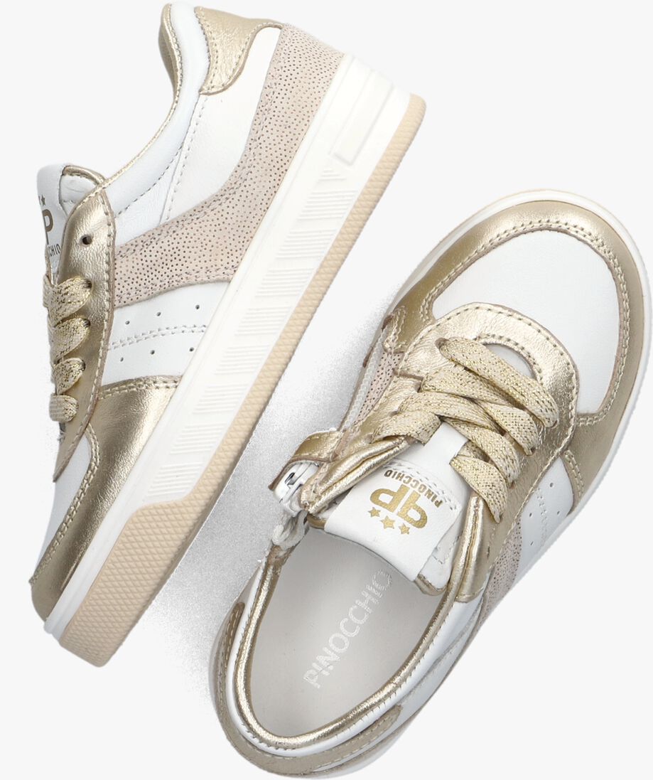 PINOCCHIO gouden pinocchio lage sneakers p1057