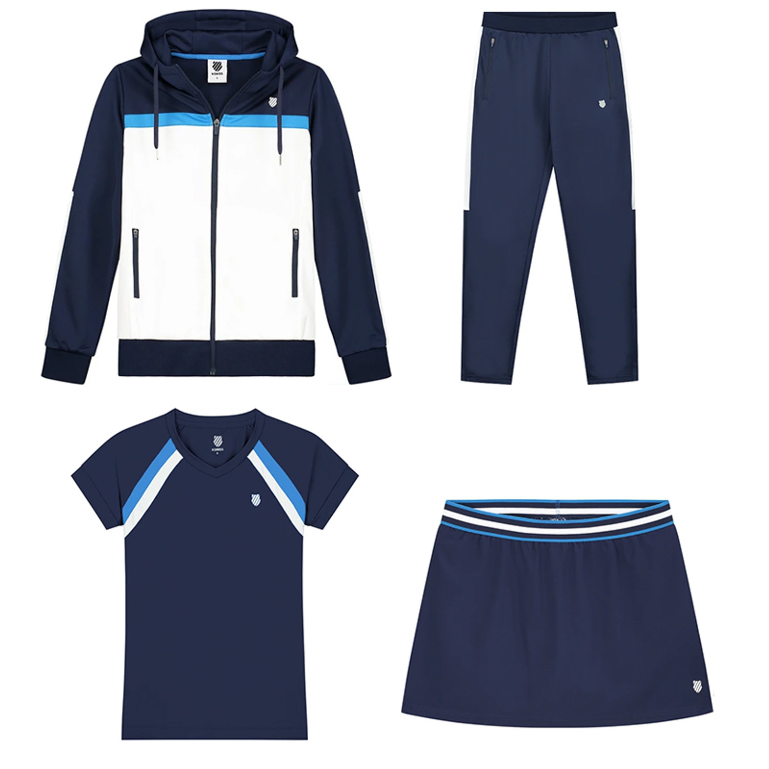 K-swiss teamkleding damespakket 4