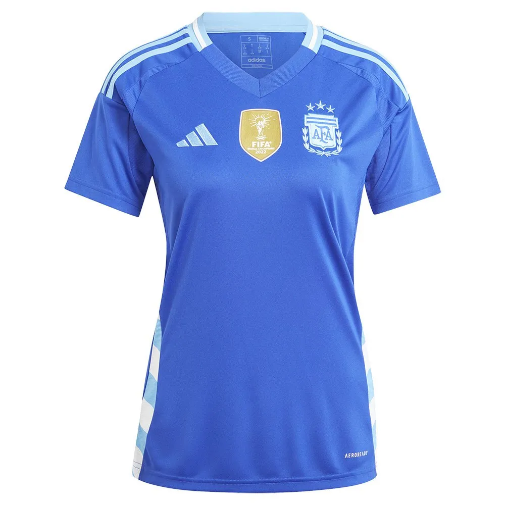 Camiseta feminina de manga curta adidas Argentina 23/24 Way
