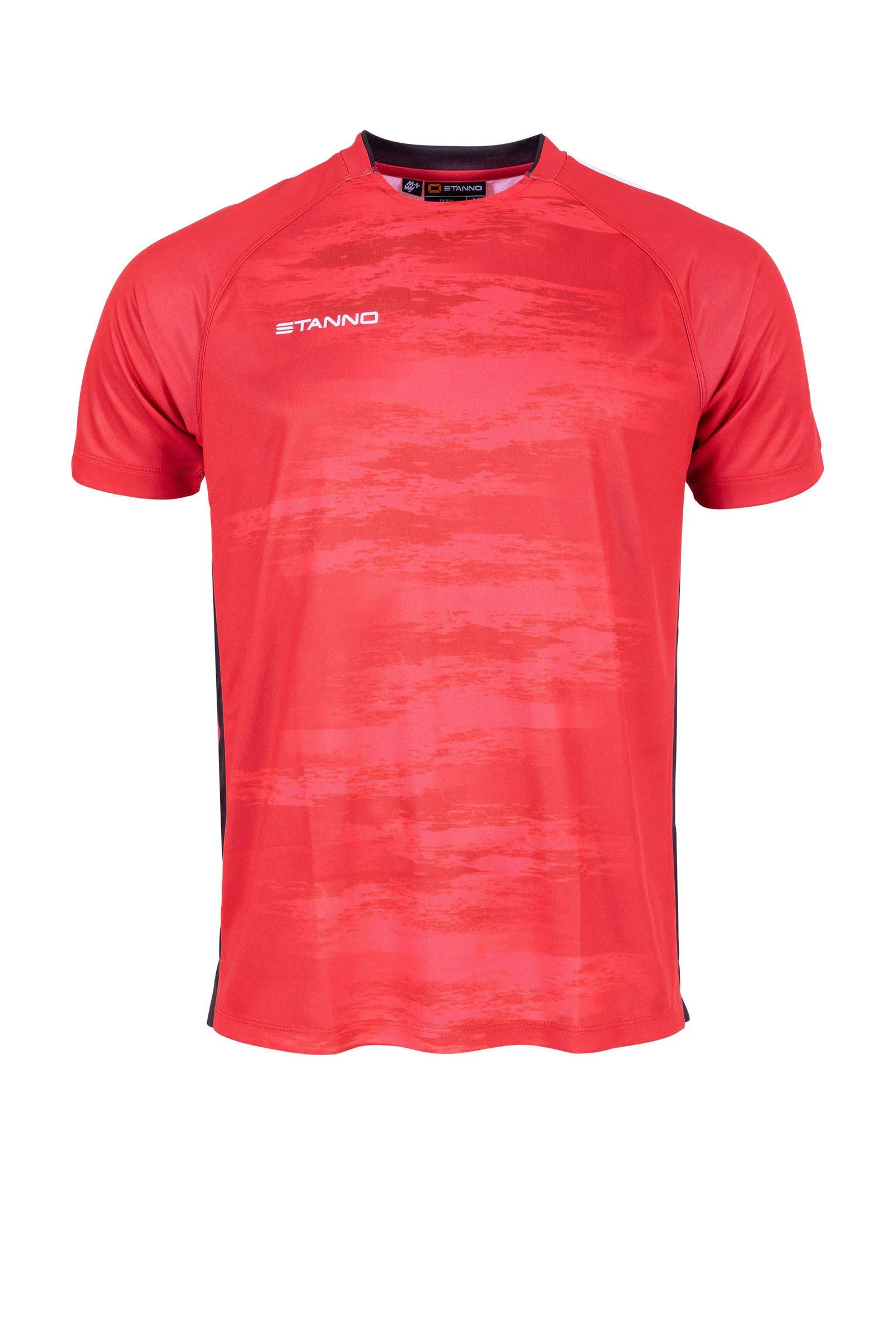 Stanno junior voetbalshirt rood/zwart